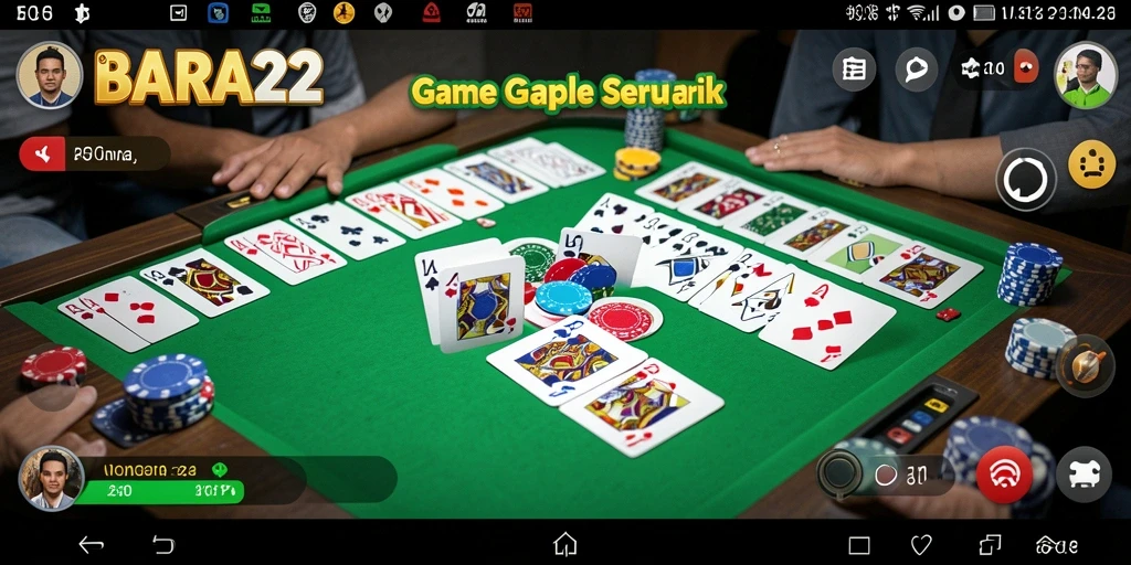 Tampilan gameplay seru dan interaktif dari BARA22