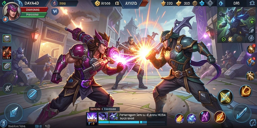 Gameplay seru dan strategi tim di DAYA4D.