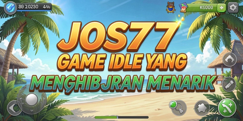 Tampilan gameplay JOS77 yang menarik dalam mode Idle.