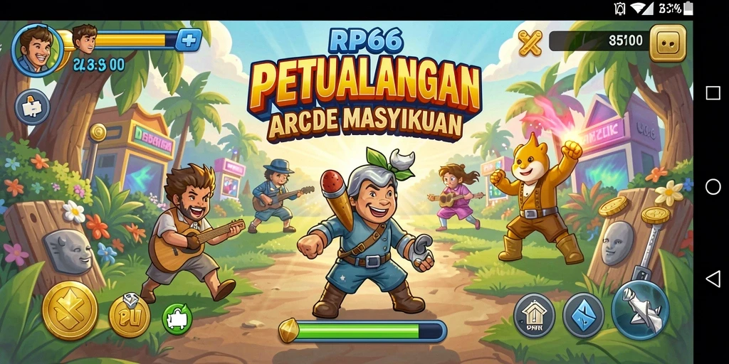 Screenshot yang menampilkan aksi seru dalam gameplay RP66.