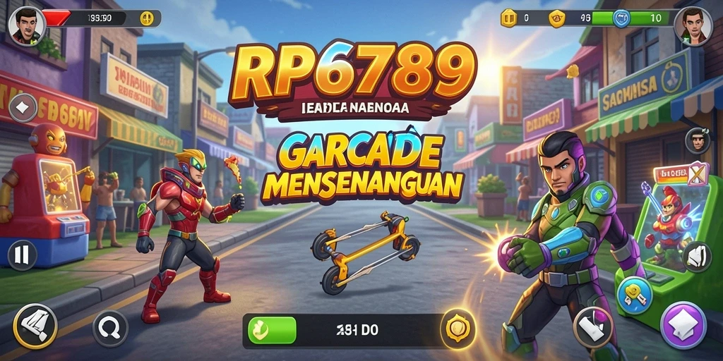 Screenshot gameplay RP6789 yang menampilkan aksi seru dan karakter unik.